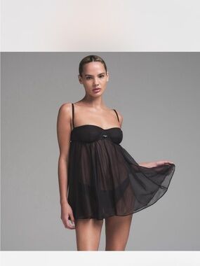 Skims x Dolce&Gabbana Romance Babydoll Dress